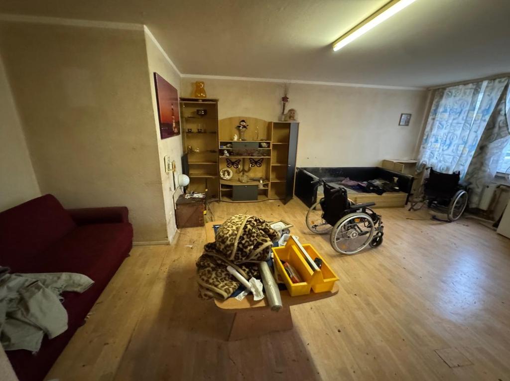 Haushaltsauflösung Garbsen Vorher – vollständige 1-Zimmer-Wohnung